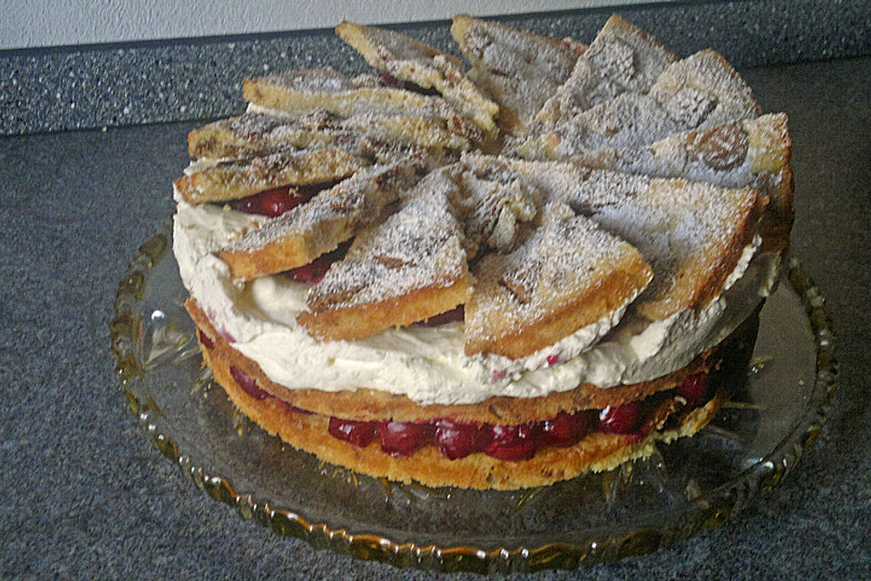 Spekulatius - Kirsch - Torte