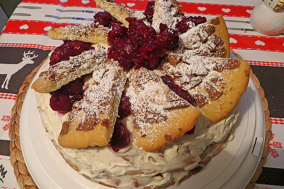 Spekulatius - Kirsch - Torte