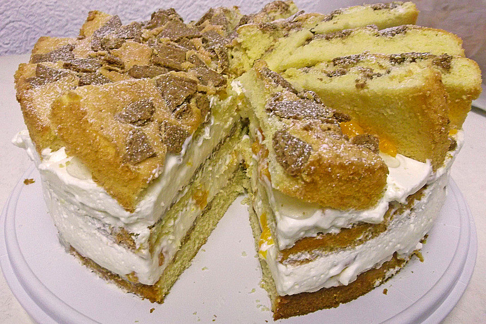 Spekulatius - Kirsch - Torte