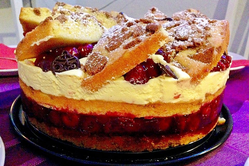 Spekulatius - Kirsch - Torte