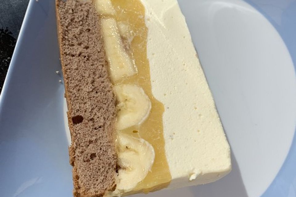 Bananen - Eierlikörtorte