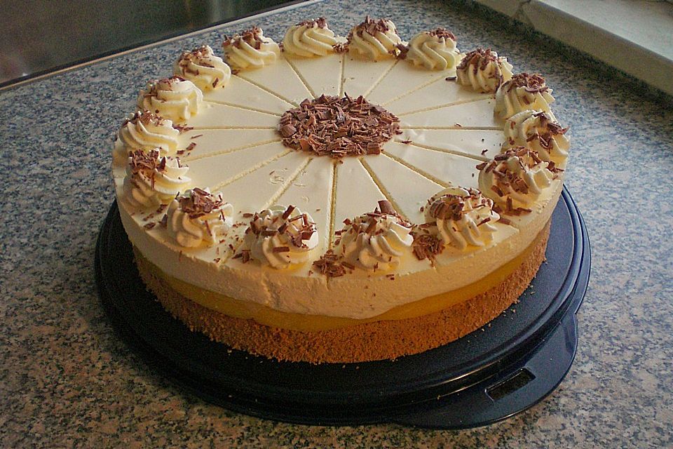 Bananen - Eierlikörtorte