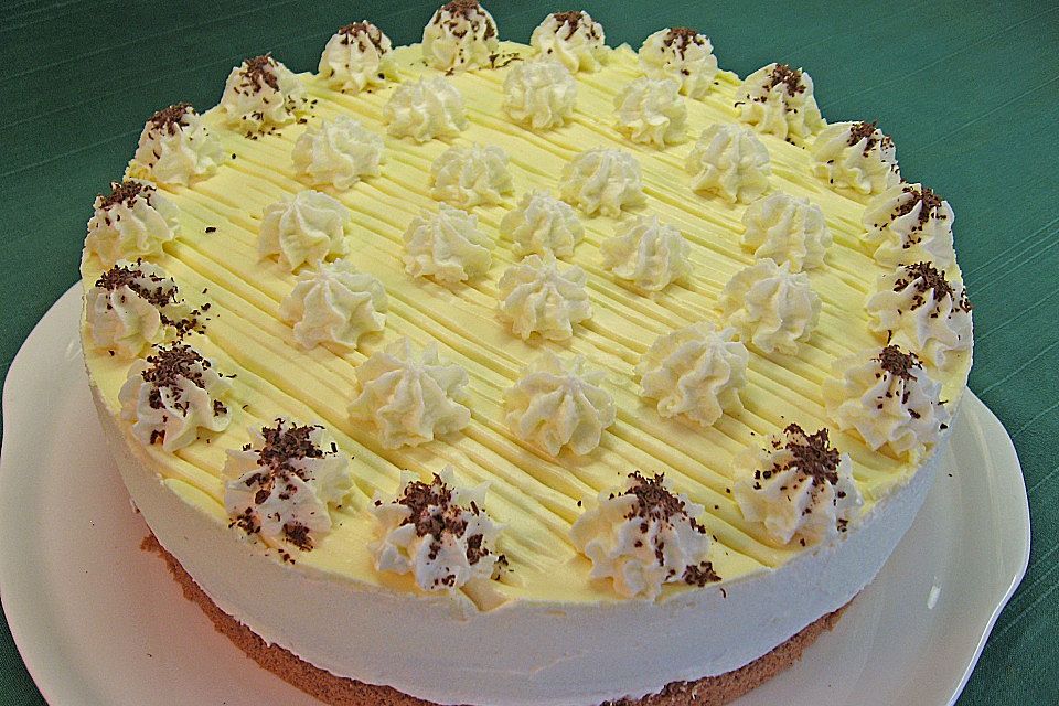 Bananen - Eierlikörtorte