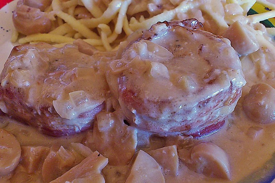 Schweinefilet im Speckmantel