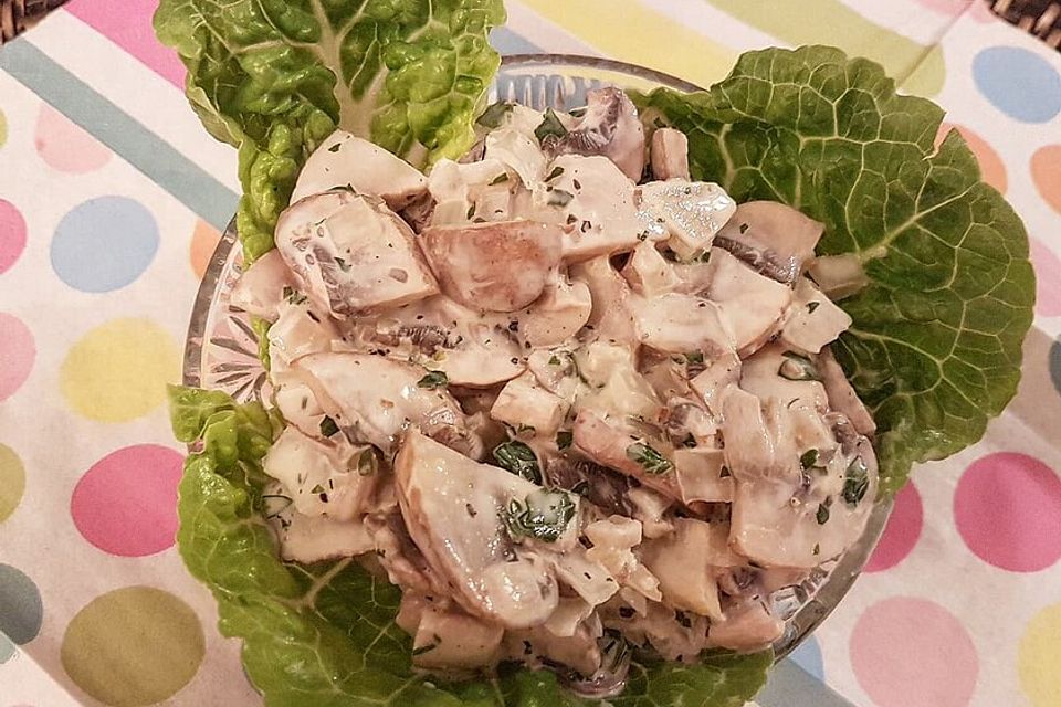 Finnischer Pilzsalat