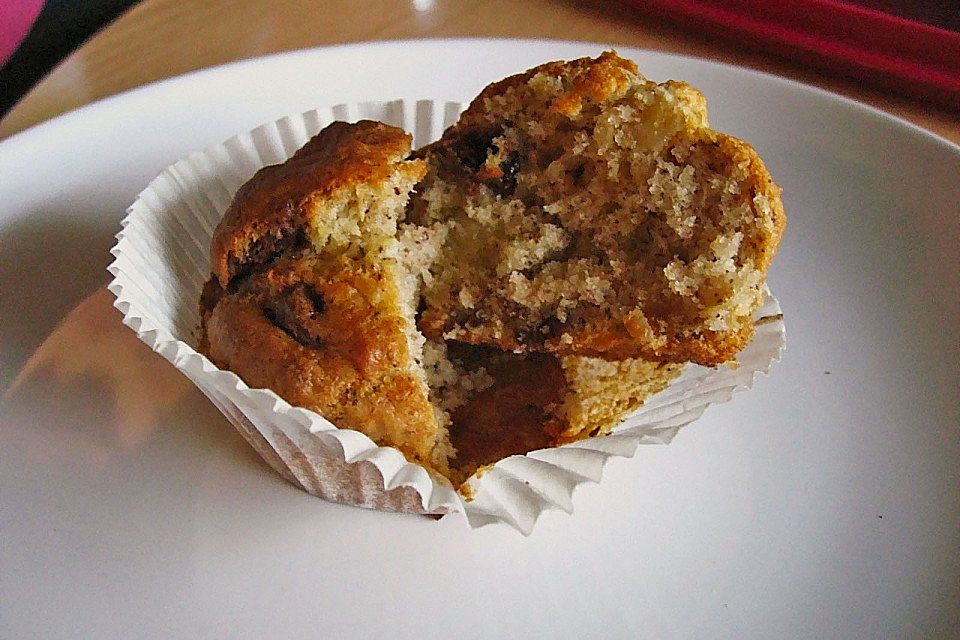 Marzipan - Nougat Muffins