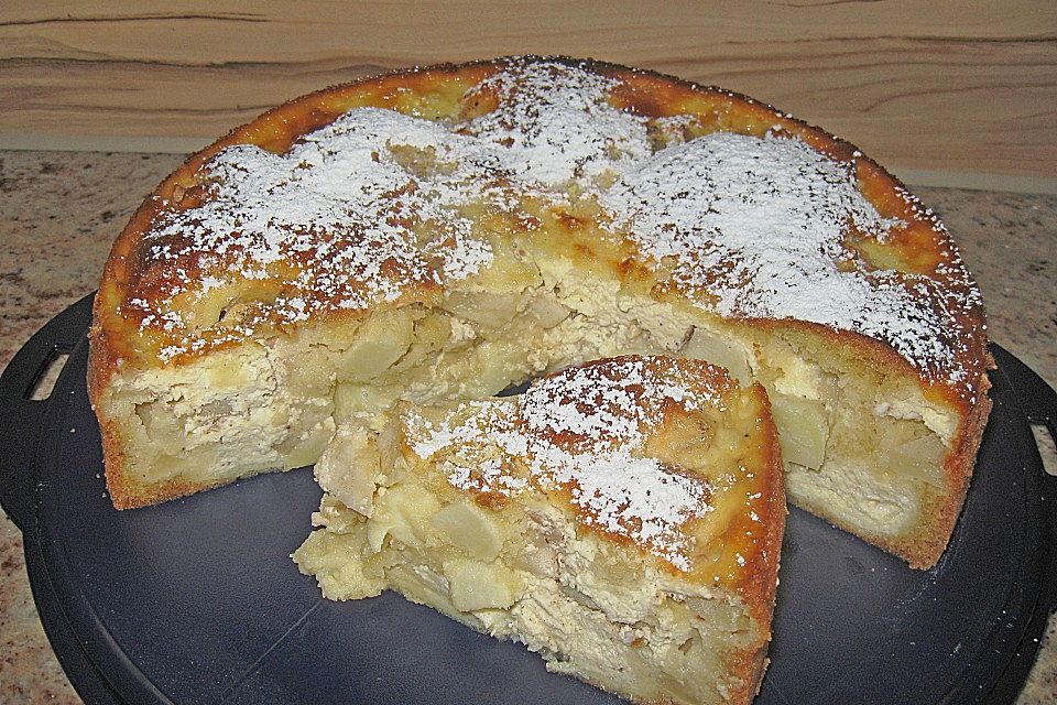 Apfel - Schmand Kuchen