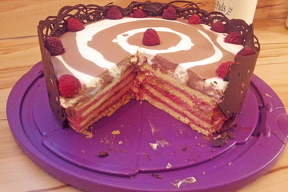 Erdbeer - Kakao - Schöpfertorte