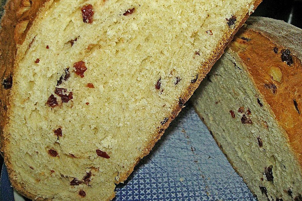 Hefebrötchen mit Cranberries