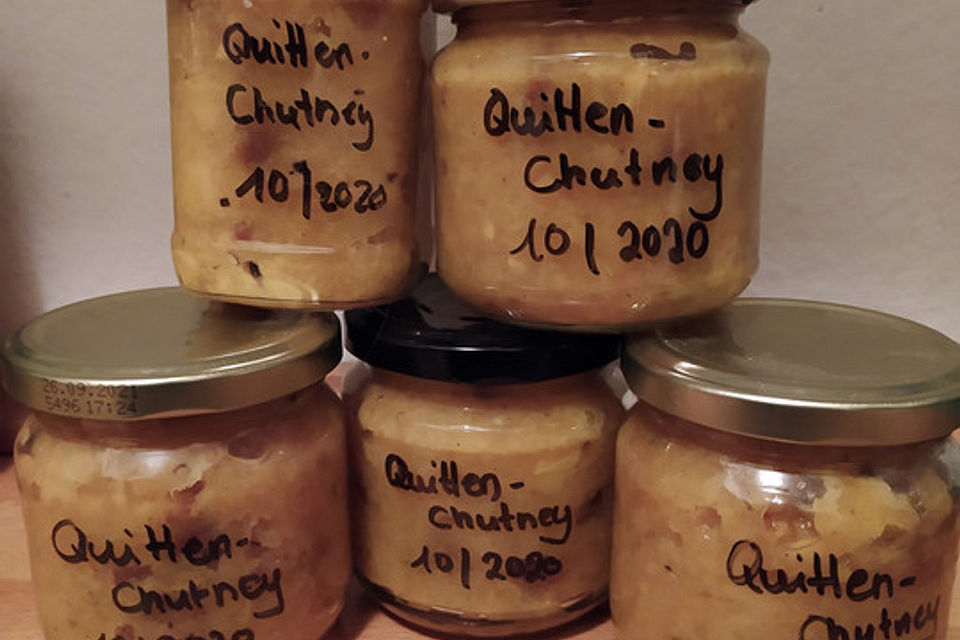 Quitten - Chili Chutney