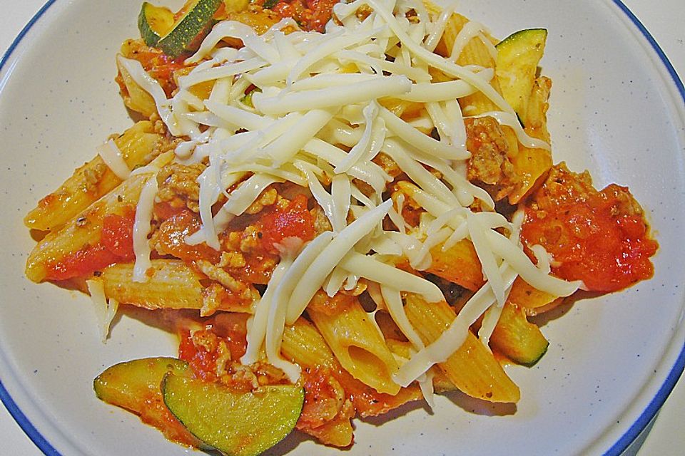 Bologneser Nudelauflauf