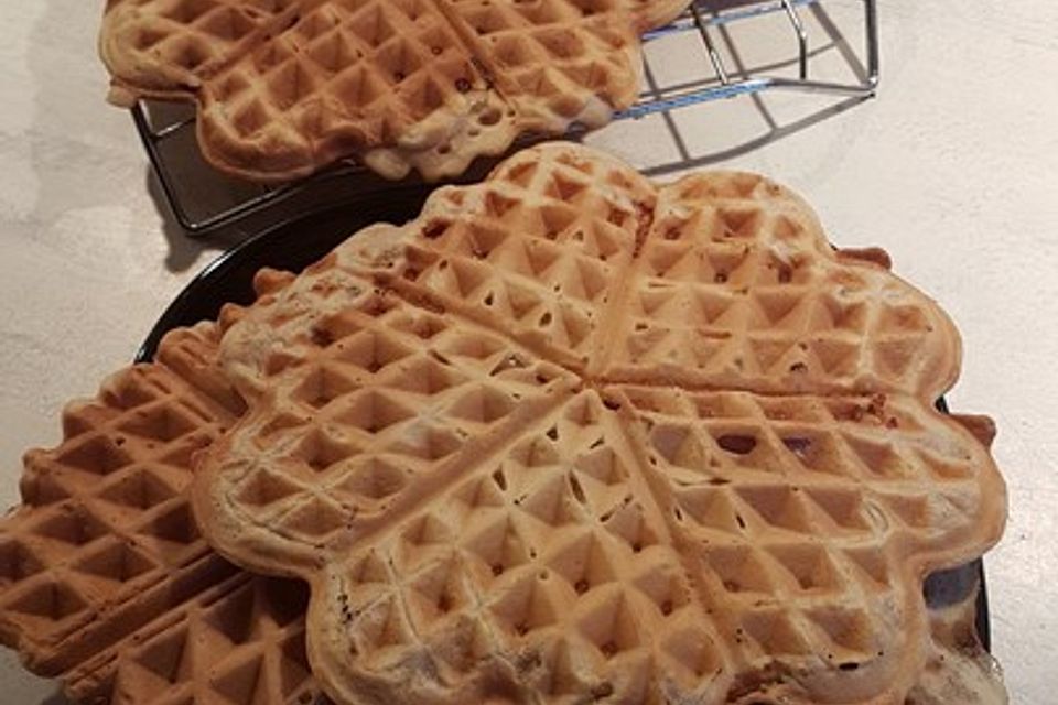 Waffeln ohne Ei