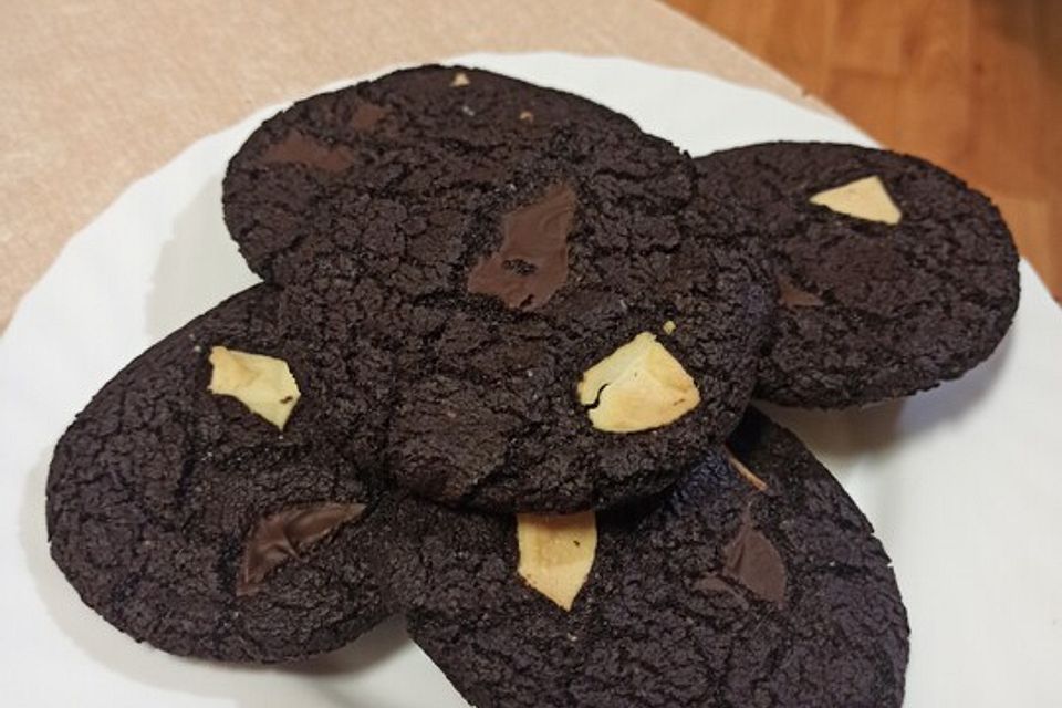 Triple Chocolate Cookies