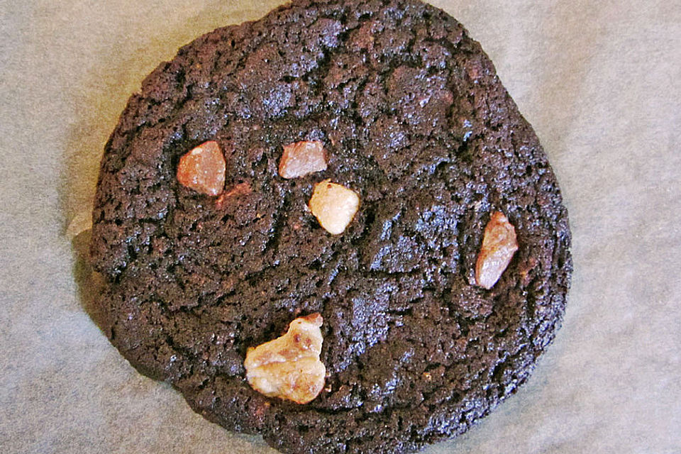 Triple Chocolate Cookies