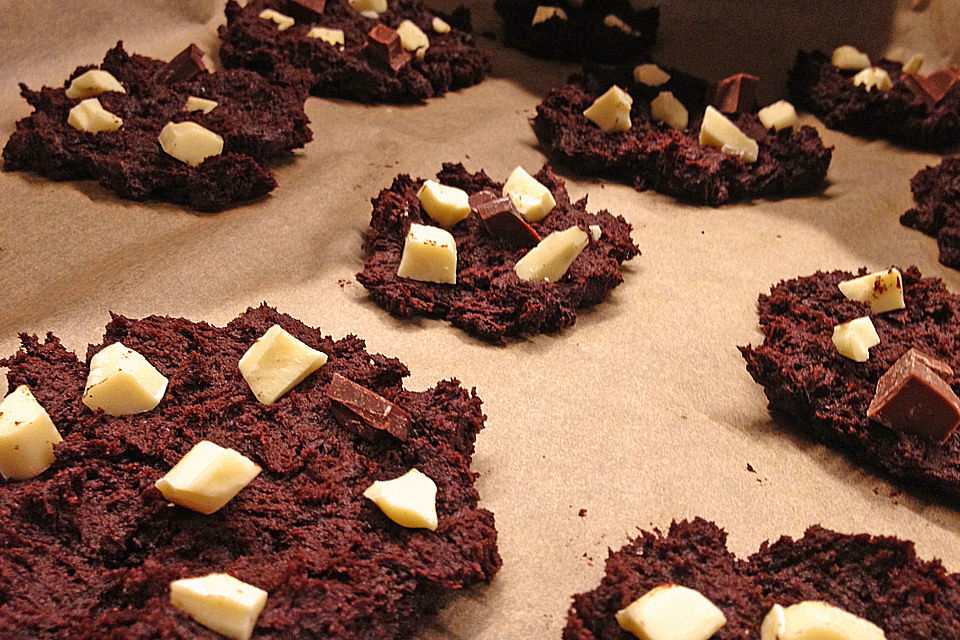 Triple Chocolate Cookies