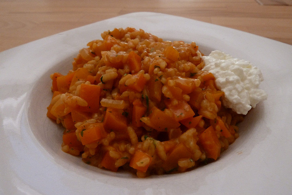 Möhrenrisotto