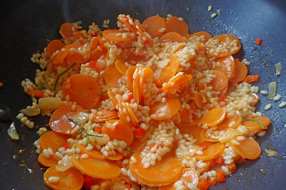 Möhrenrisotto