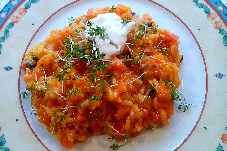 Möhrenrisotto