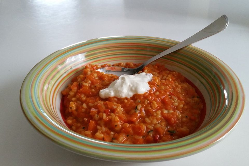 Möhrenrisotto