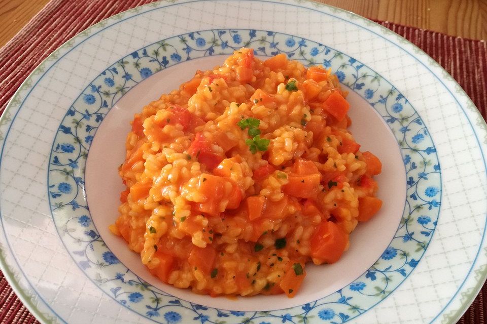 Möhrenrisotto