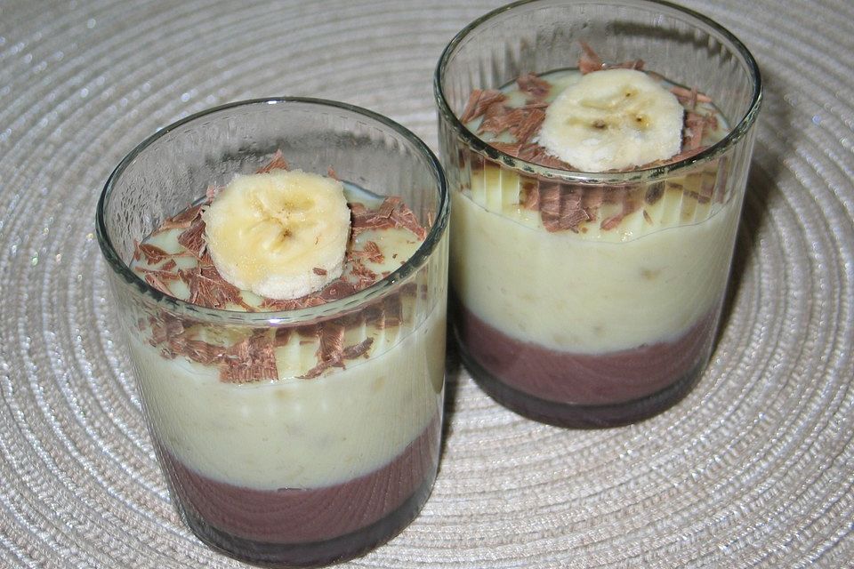 Schoko - Bananen Dessert