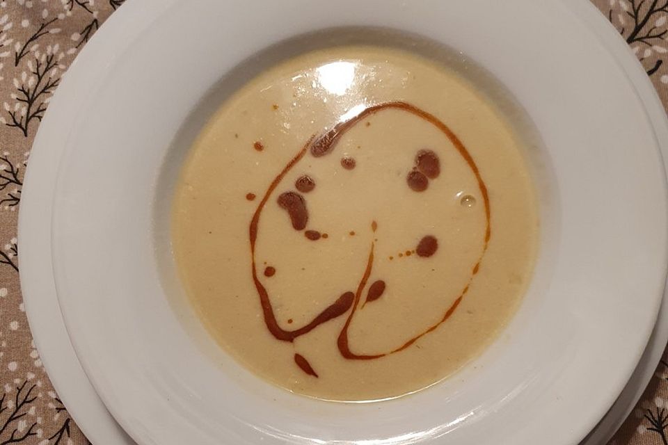 Weiße Bohnen - Suppe