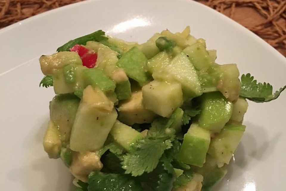 Avocado - Grüner Apfel Tatar