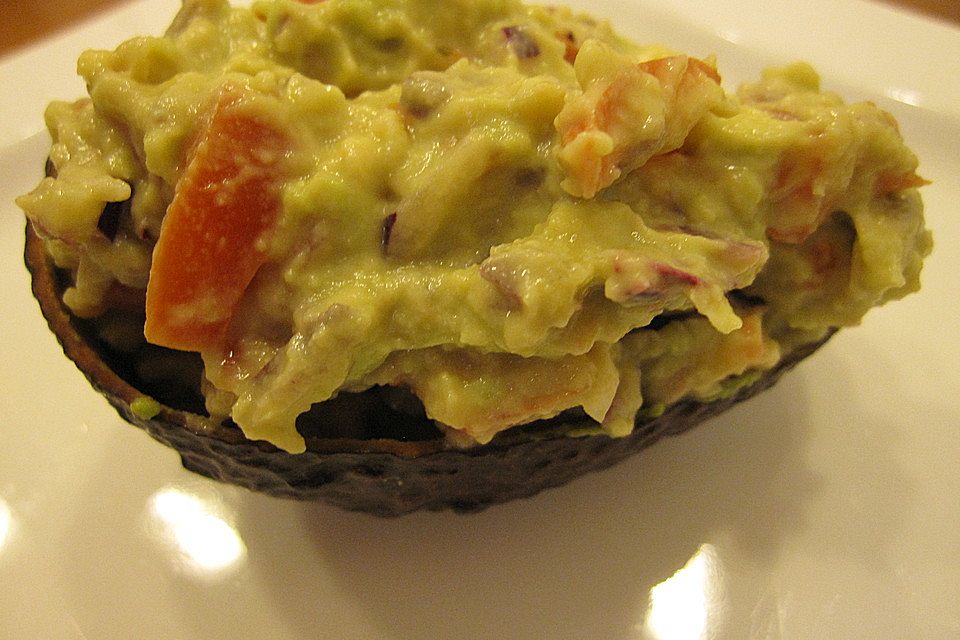 Guacamole für Kalorienbewusste