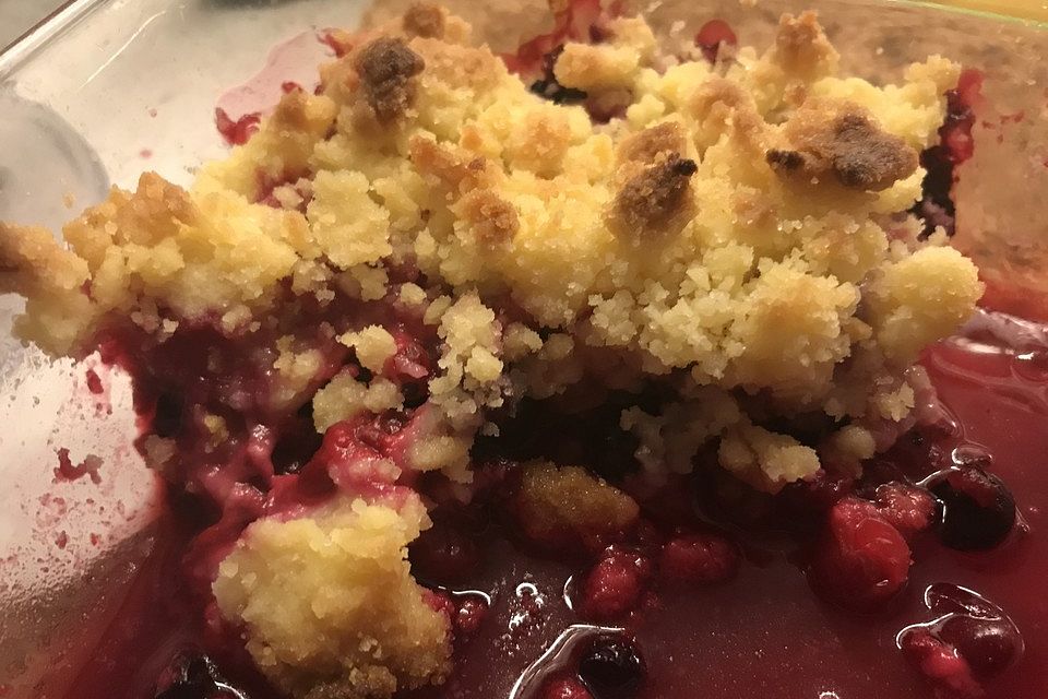 Beeren Crumble