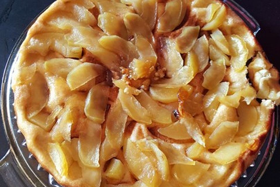 Apfel - Karamell - Tarte