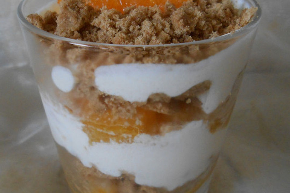 Orangen - Spekulatius - Dessert