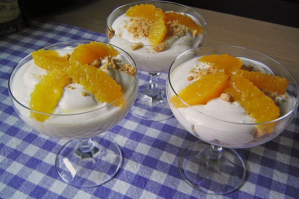 Orangen - Spekulatius - Dessert