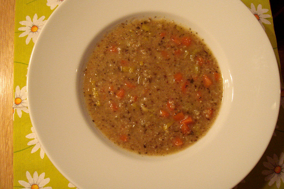 Grünkernsuppe