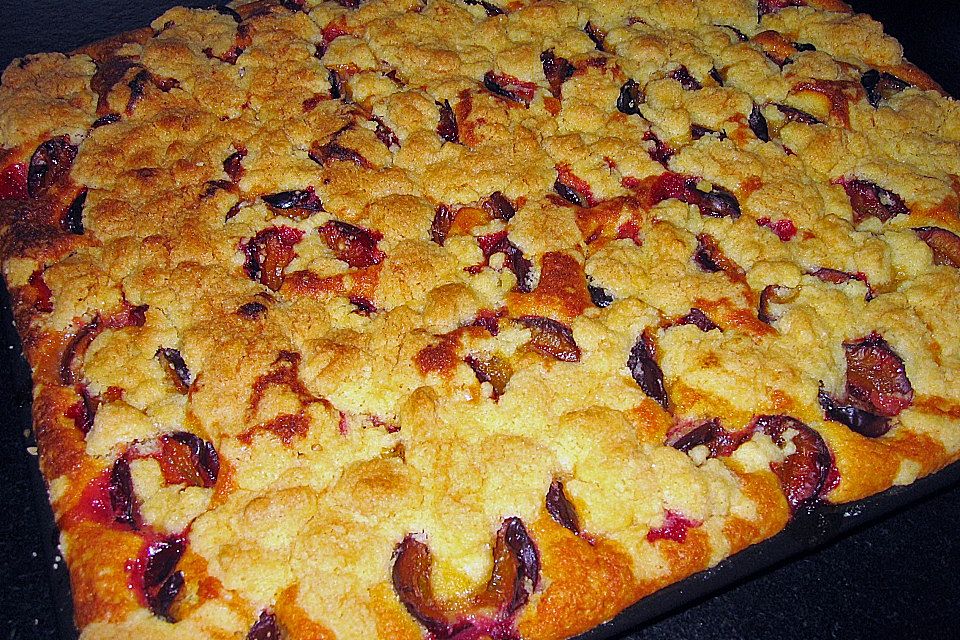 Zwetschken - Eierlikör - Kuchen