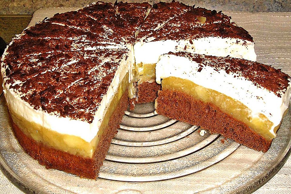 Lebkuchen - Apfel Torte