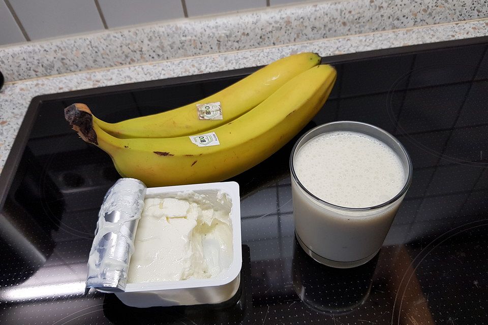 Bananen - Eiweiß - Shake