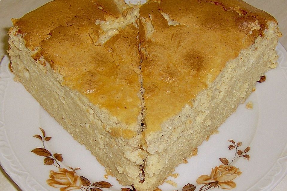 Quark - Eierlikör - Muskatnuss Kuchen