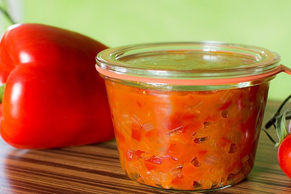 Orangen - Paprika Relish