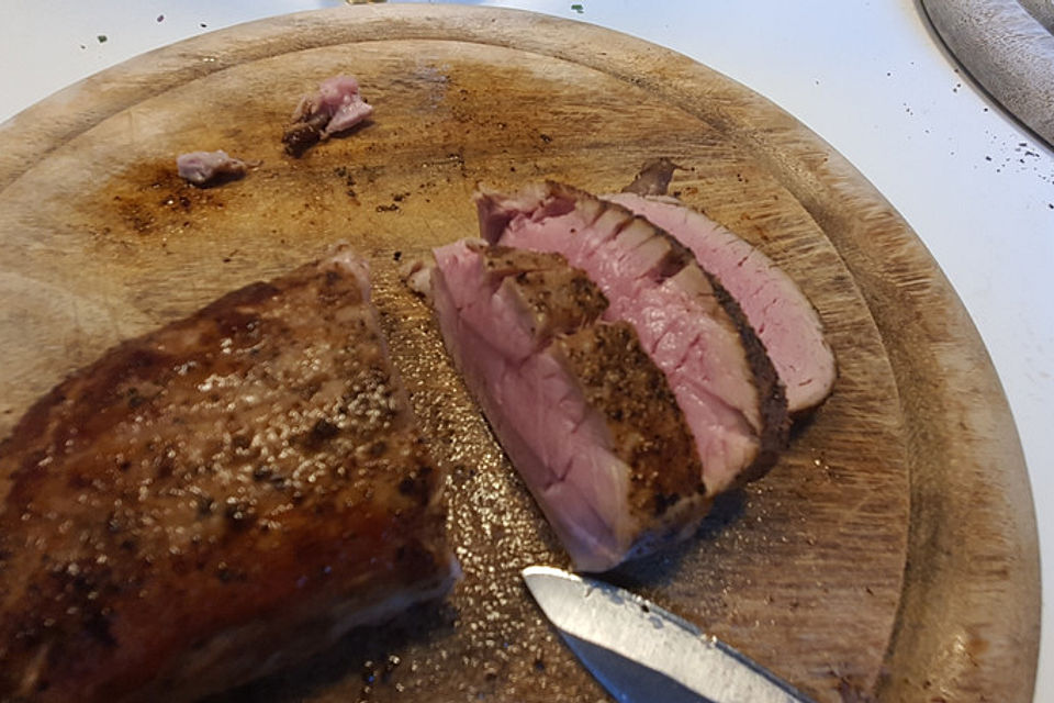 Kaltes Schweinefilet