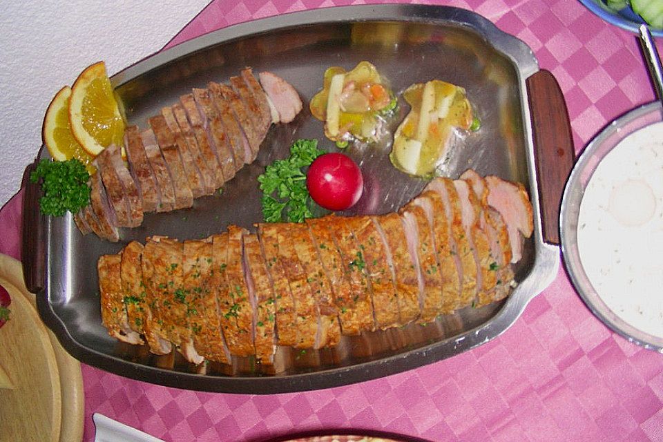 Kaltes Schweinefilet