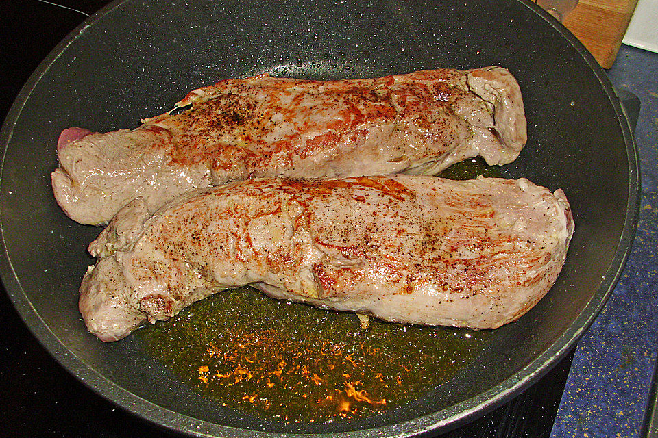 Kaltes Schweinefilet