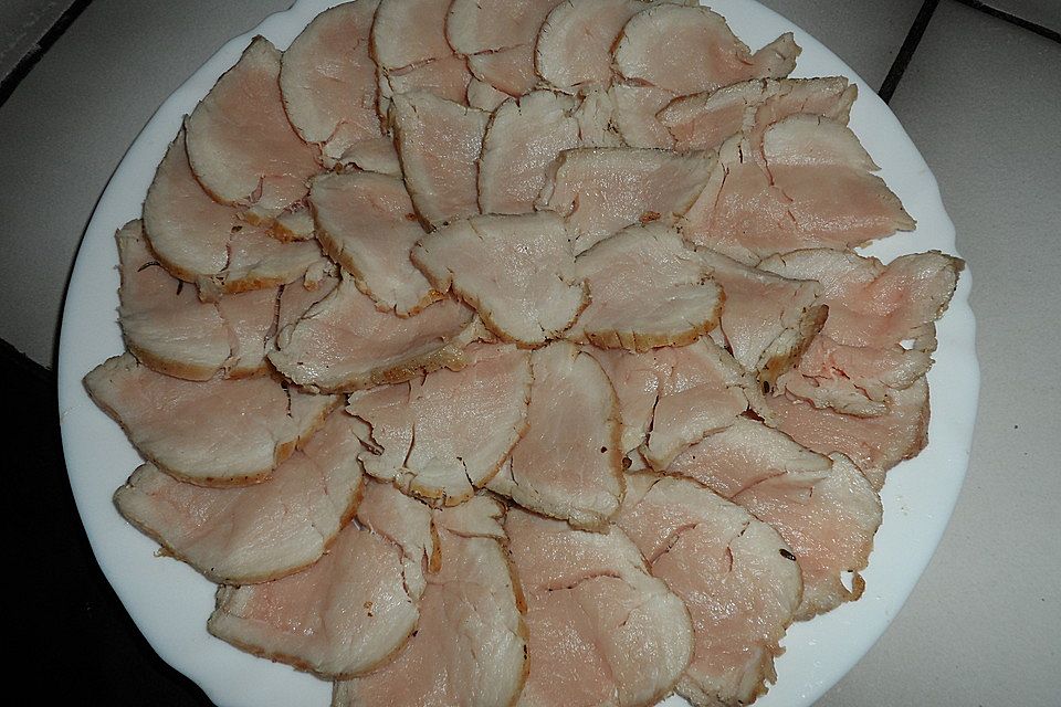 Kaltes Schweinefilet