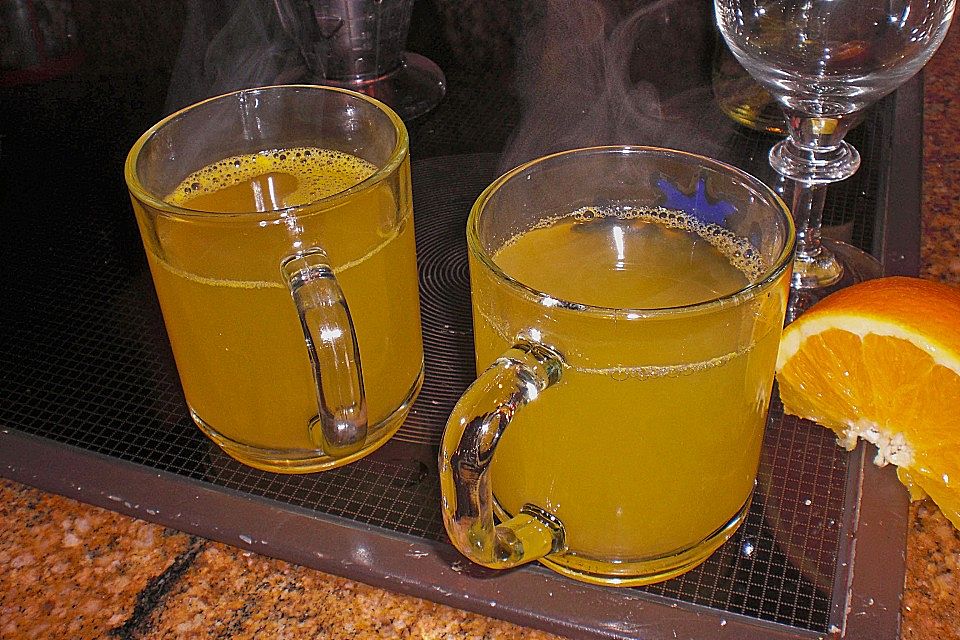 Weißer Glühwein