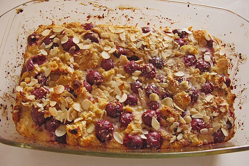 Kuchen - Sauerkirsch - Auflauf