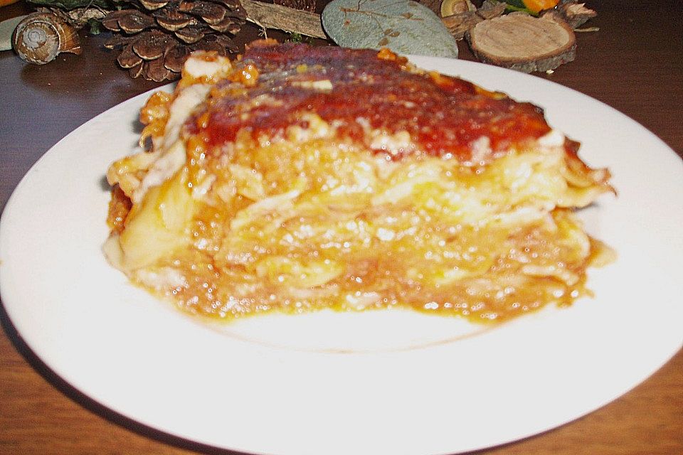 Kürbislasagne