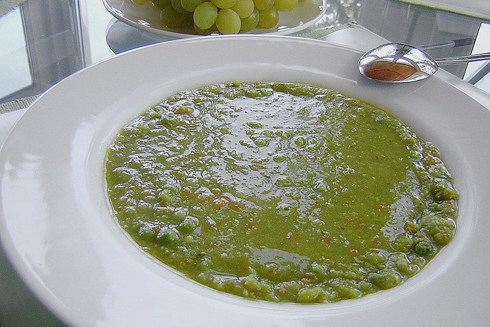 Erbsensuppe richtig lecker