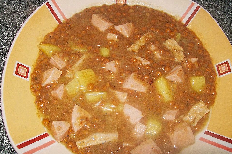 Linsensuppe