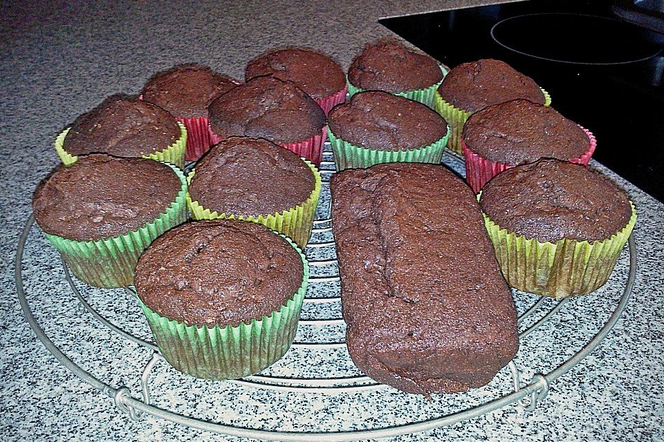 Schokoladenkuchen mit cremiger Ganache