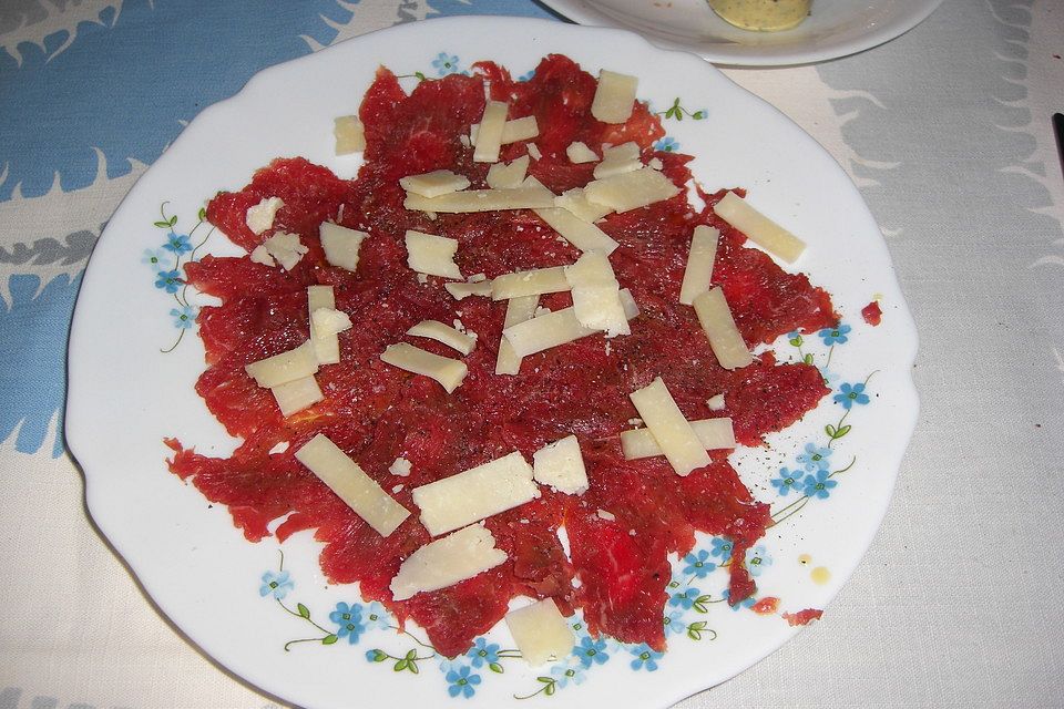 Rindercarpaccio