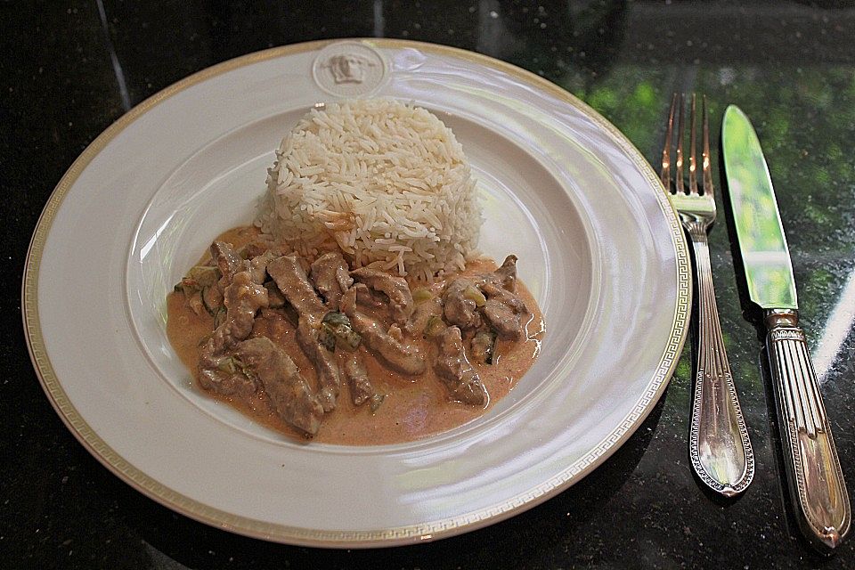 Boeuf Stroganoff - Variante